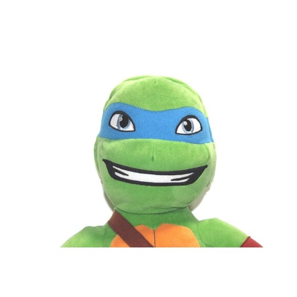 BAB Leonardo Teenage Mutant Ninja Turtle Flip Face Flipez 19" Plush Build A Bear - Picture 3 of 12